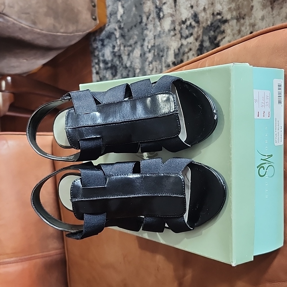 Studio Works heeled sandals. Trinidad
